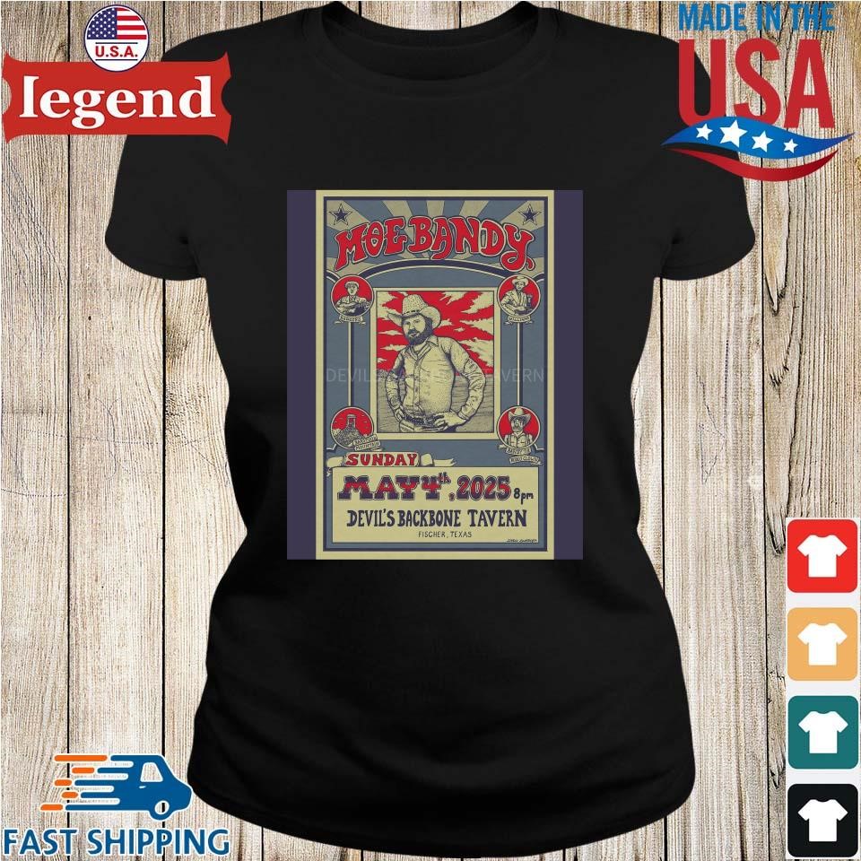 Moe Bandy Sunday May 4th, 2025 Devil's Backbone Tavern Fischer, Texas Ladies