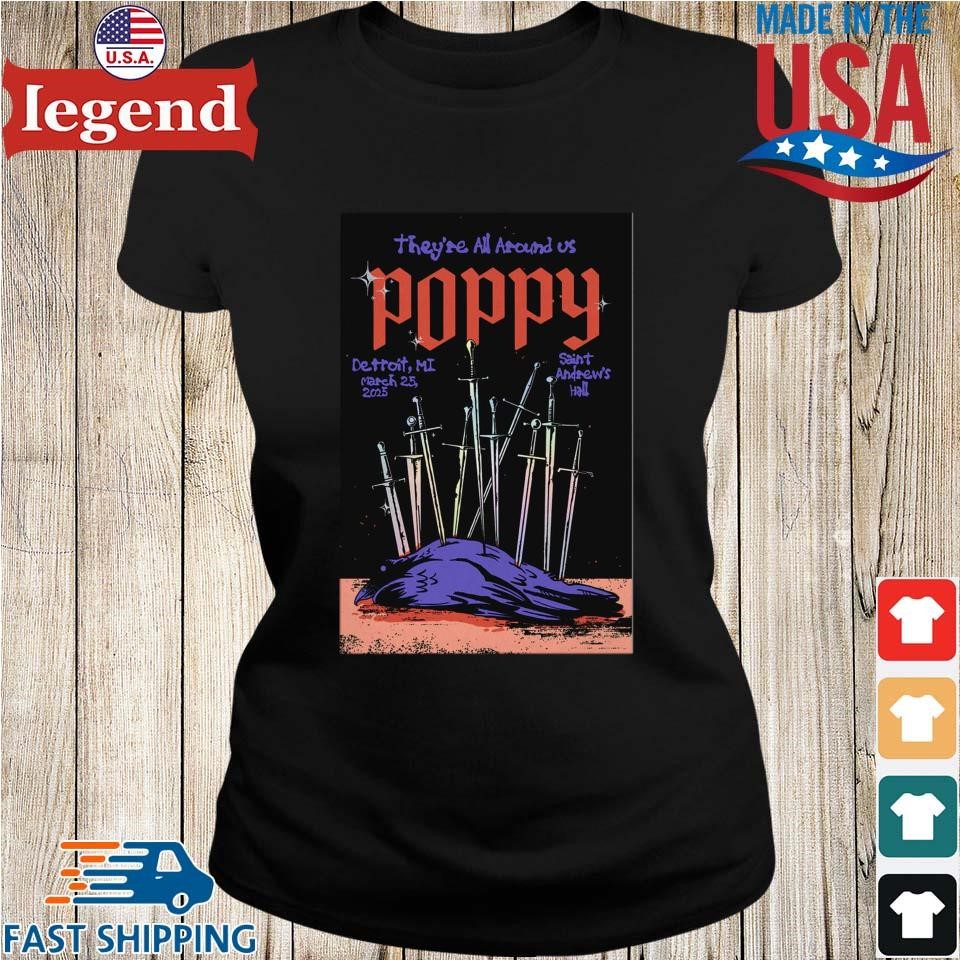 Poppy St. Andrew's Hall, Detroit, MI March 25 2025 Concert Ladies