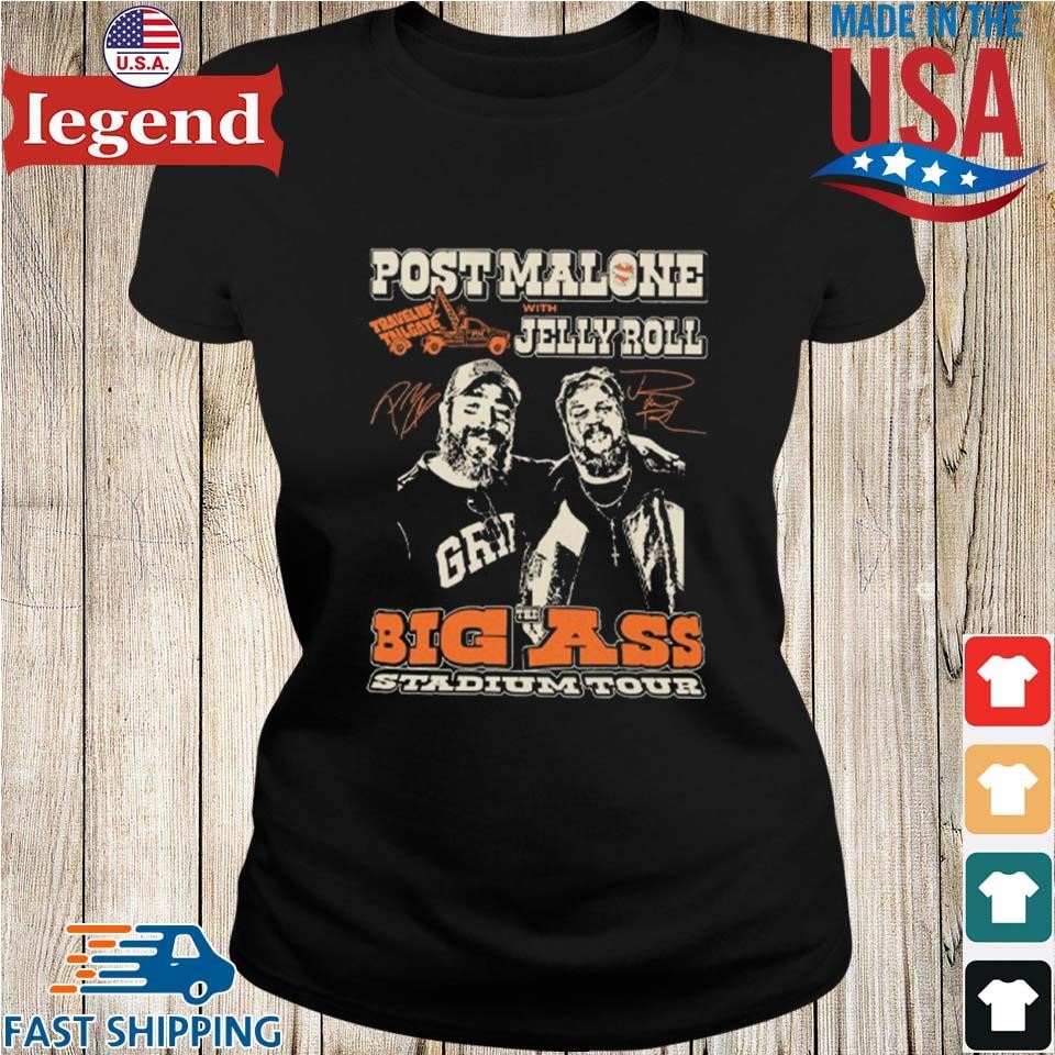 Post Malone Jelly Roll Big Ass Stadium Tour Ladies