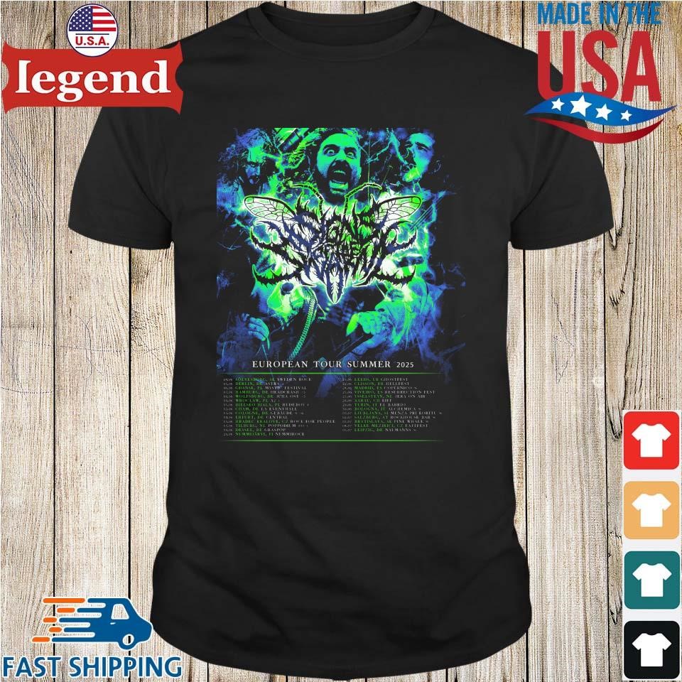 Signs of the Swarm European Tour Summer 2025 Dates List Start In Sweden On June 4 2025 Shirt