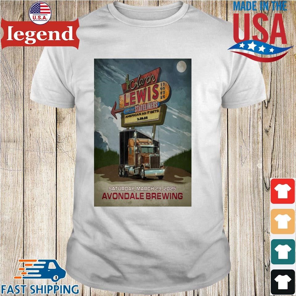The Aaron Lewis In Birmingham AL On March 29 2025 Shirt