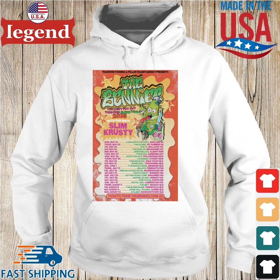 The Bennies You Can't Put Out This Fire Album 2025 Hoodie