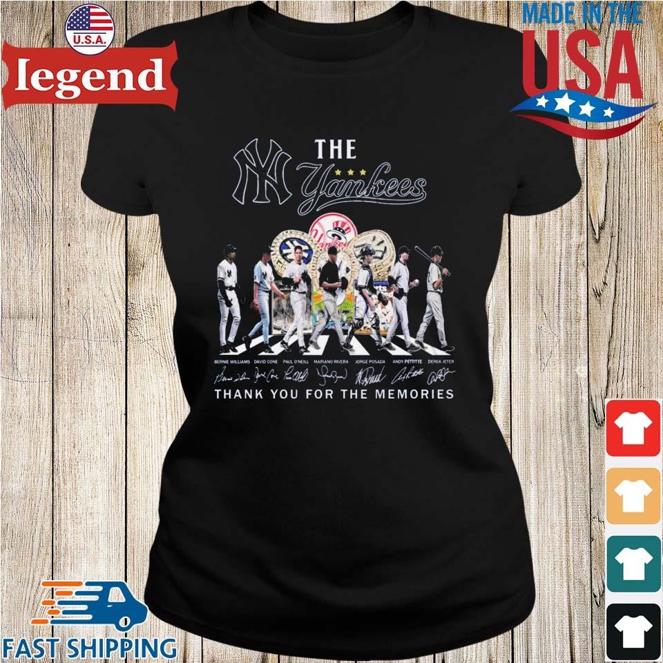 The Yankees Abbey Road 2025 Thank You For The Memories Signatures Ladies