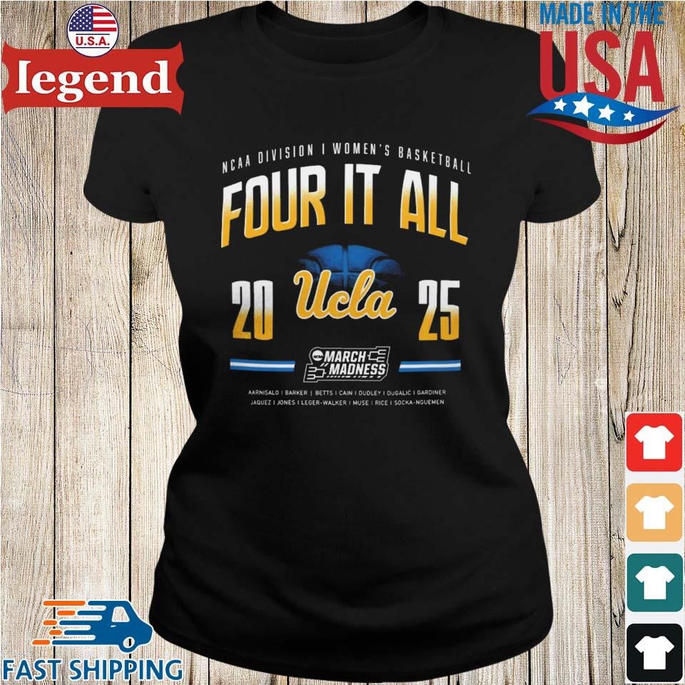 UCLA Bruins Women's Basketball Four It All 2025 Ladies