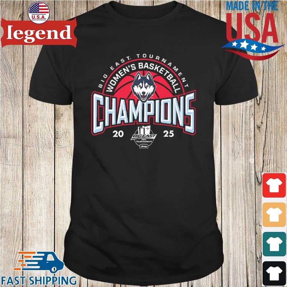 UConn Women’s Basketball Big East Tournament Champions 2025 Shirt,Sweater, Hoodie, And Long