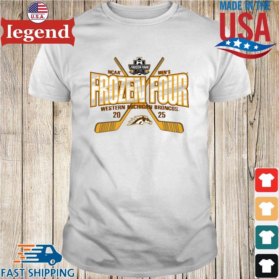 Western Michigan University Men's Hockey 2025 Frozen Four Shirt