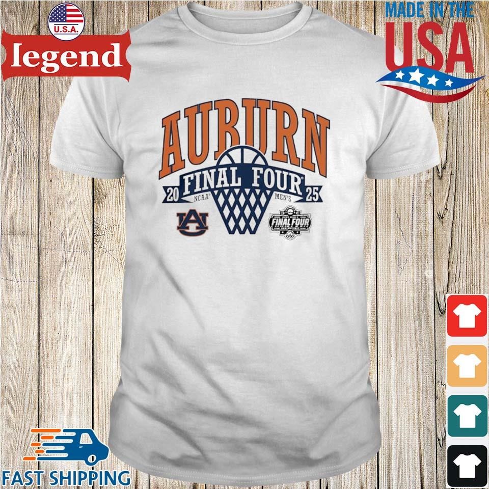 Auburn Tigers 2025 Final Four NCAA Men’s Basketball Tournament March Madness Shirt