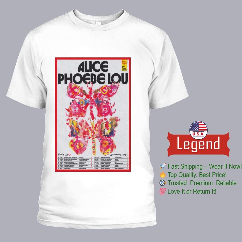 2025 Alice Phoebe Lou Poster April & May Shirt