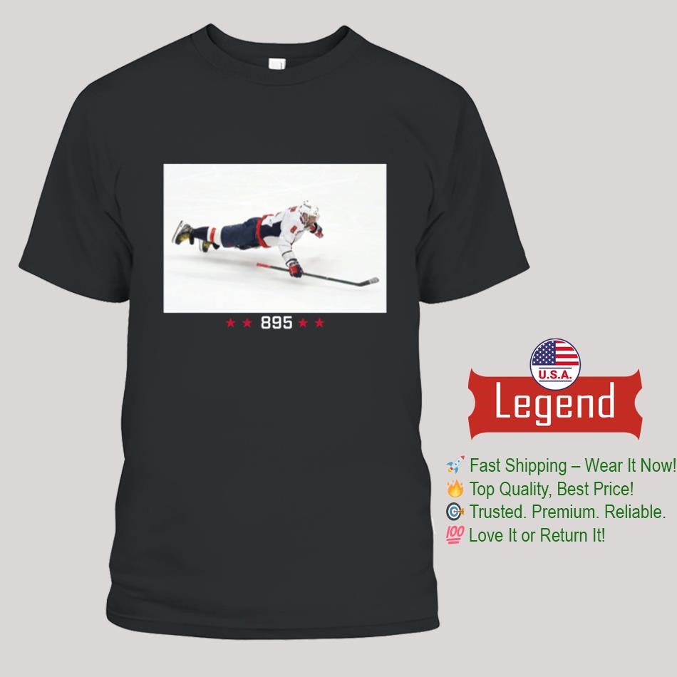 Alexander Ovechkin 895 Slide Washington Capitals Shirt