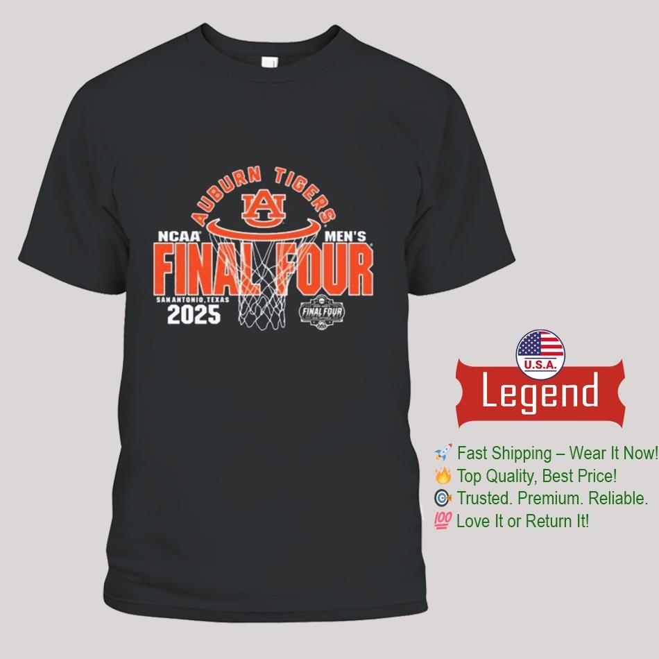 Auburn Tigers Men's Basketball 2025 Final Four Shirt