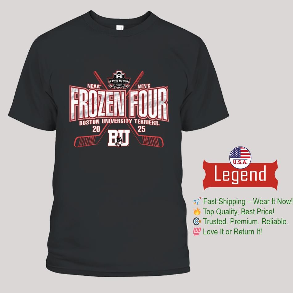 Boston Terriers 2025 NCAA Frozen Four Men's Ice Hockey Tournament Shirt