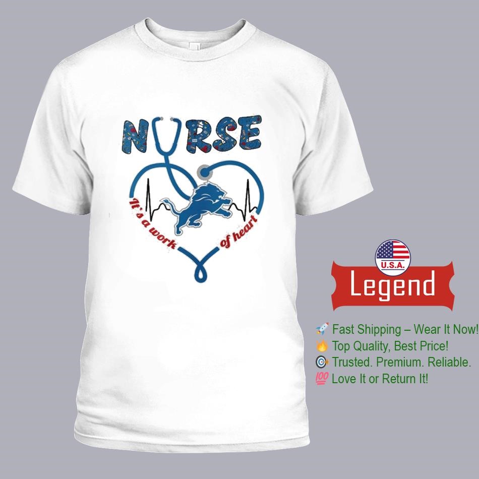 Detroit Lions Nurses Appreciation Night 2025 Shirt