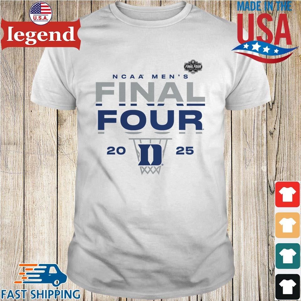 Duke Blue Devils 2025 NCAA Men's Basketball Tournament March Madness Final Four Lay Up Shirt