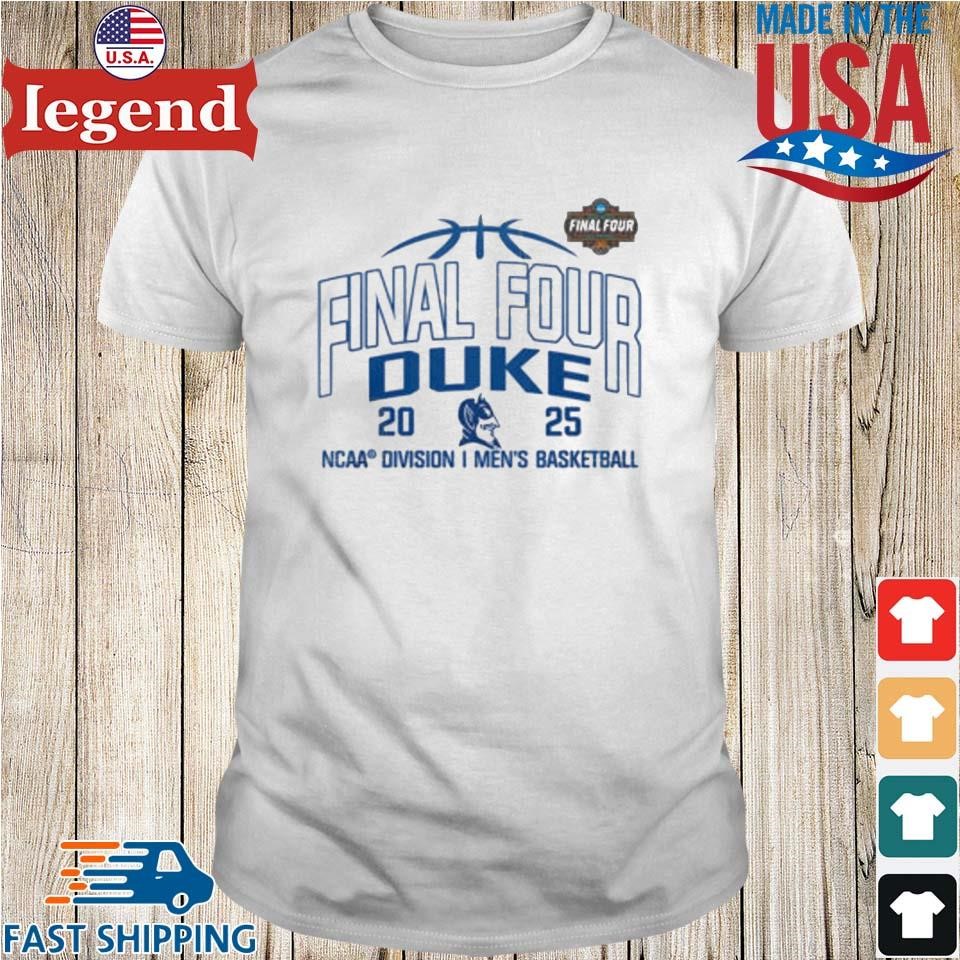 Duke Blue Devils Final Four 2025 NCAA Division Men Basketball Shirt