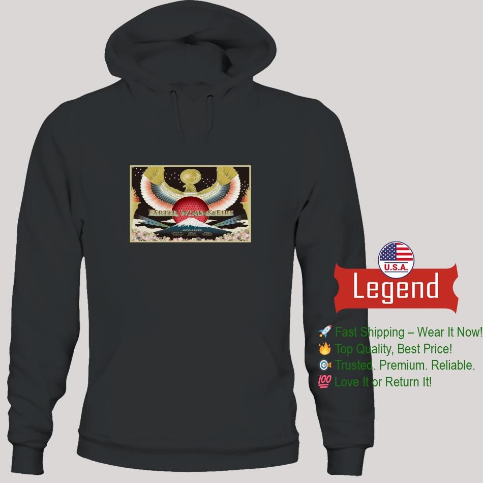 Earth, Wind & Fire Japan Tour April 2025 Shirt,Sweater Earth, Wind & Fire Japan Tour April 2025 Shirt,Sweater