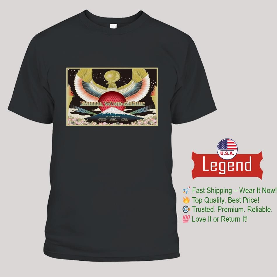 Earth, Wind & Fire Japan Tour April 2025 Shirt,Sweater
