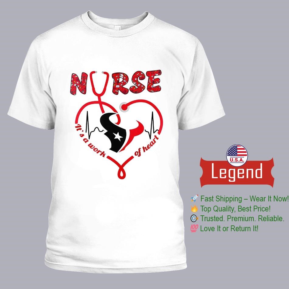 Houston Texans Nurses Appreciation Night 2025 Shirt