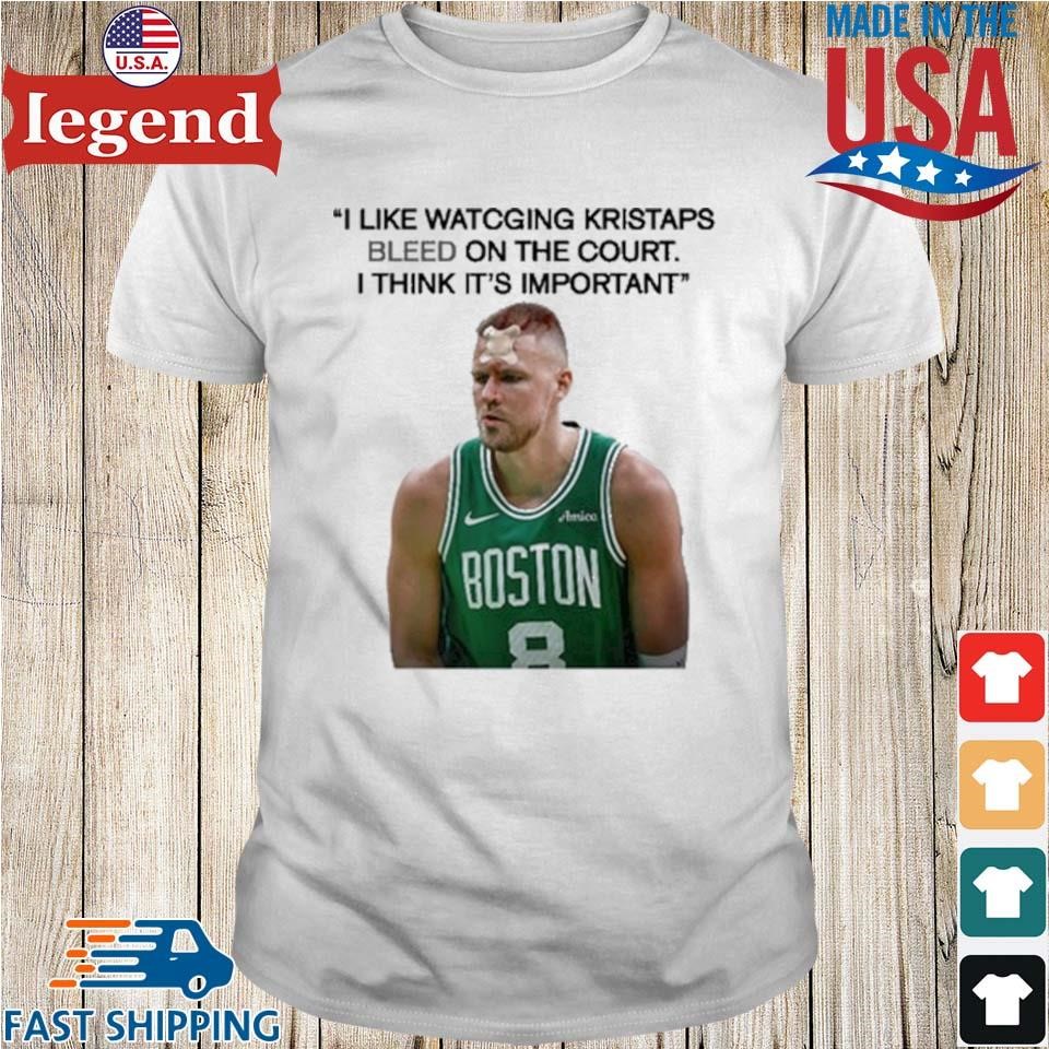 Joe Mazzulla Likes Watching Kristaps Porzingis Shirt