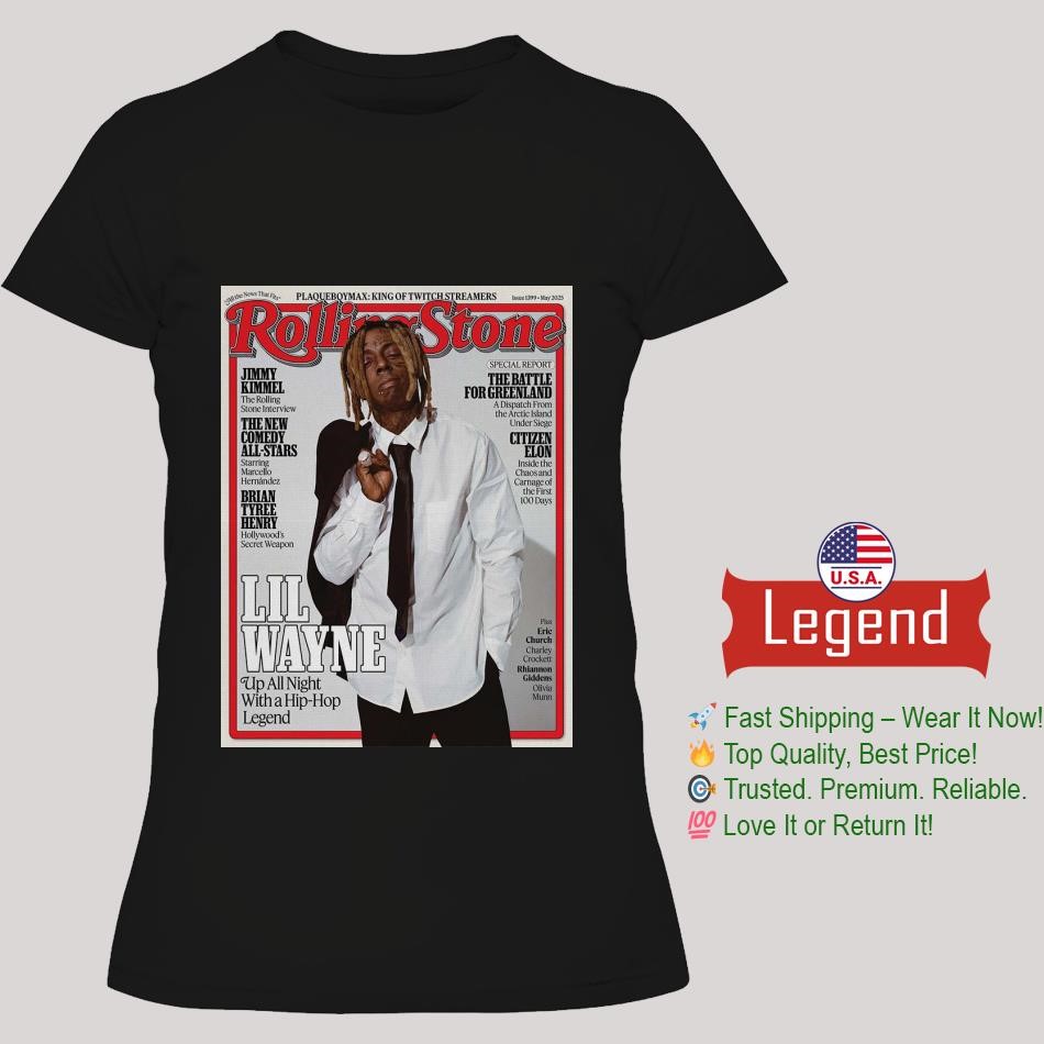 Lil Wayne On The Cover Of Rolling Stone Issue 1399 May 2025