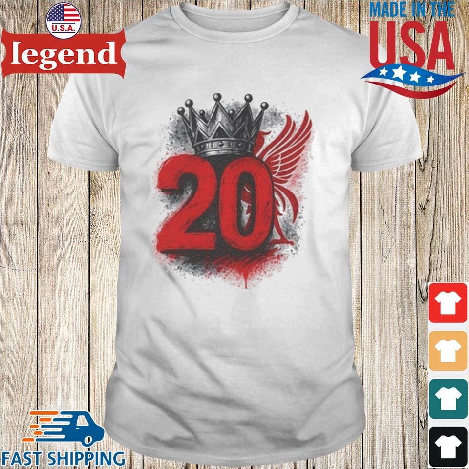 Liverpool Champions 2025 Graffiti 20th Title Shirt