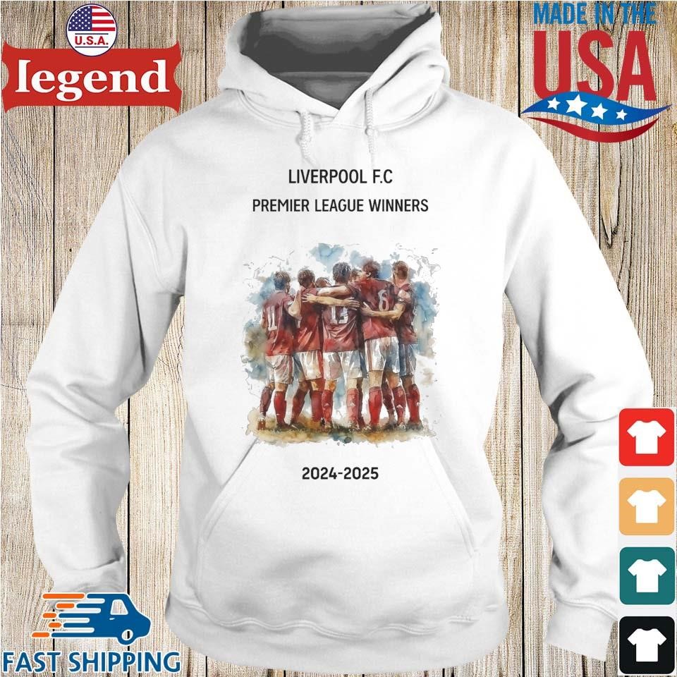 Liverpool FC Premier League Winners 2024-2025 Hoodie