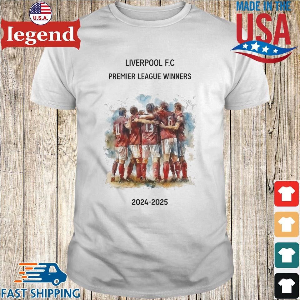 Liverpool FC Premier League Winners 2024-2025 Hoodie
