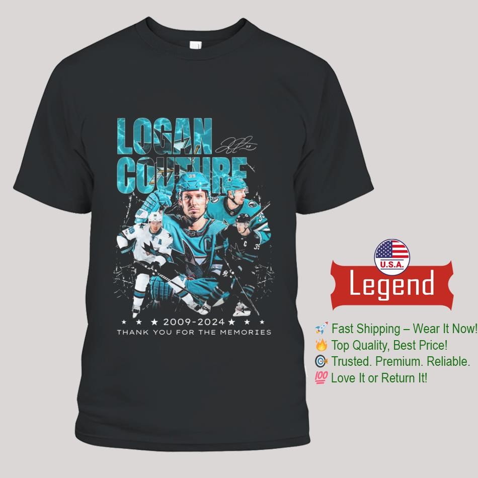 Logan Couture 2009-2024 Thank You For The Memories Signature Shirt