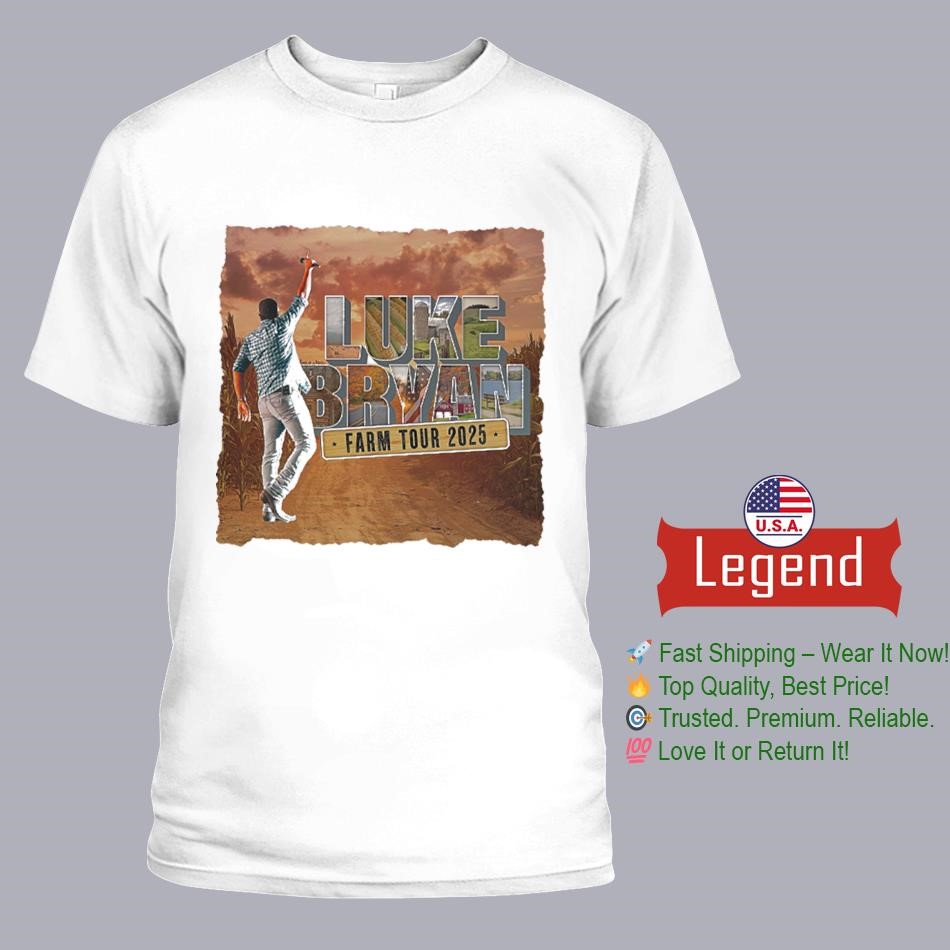 Luke Bryan Farm Tour 2025 Shirt
