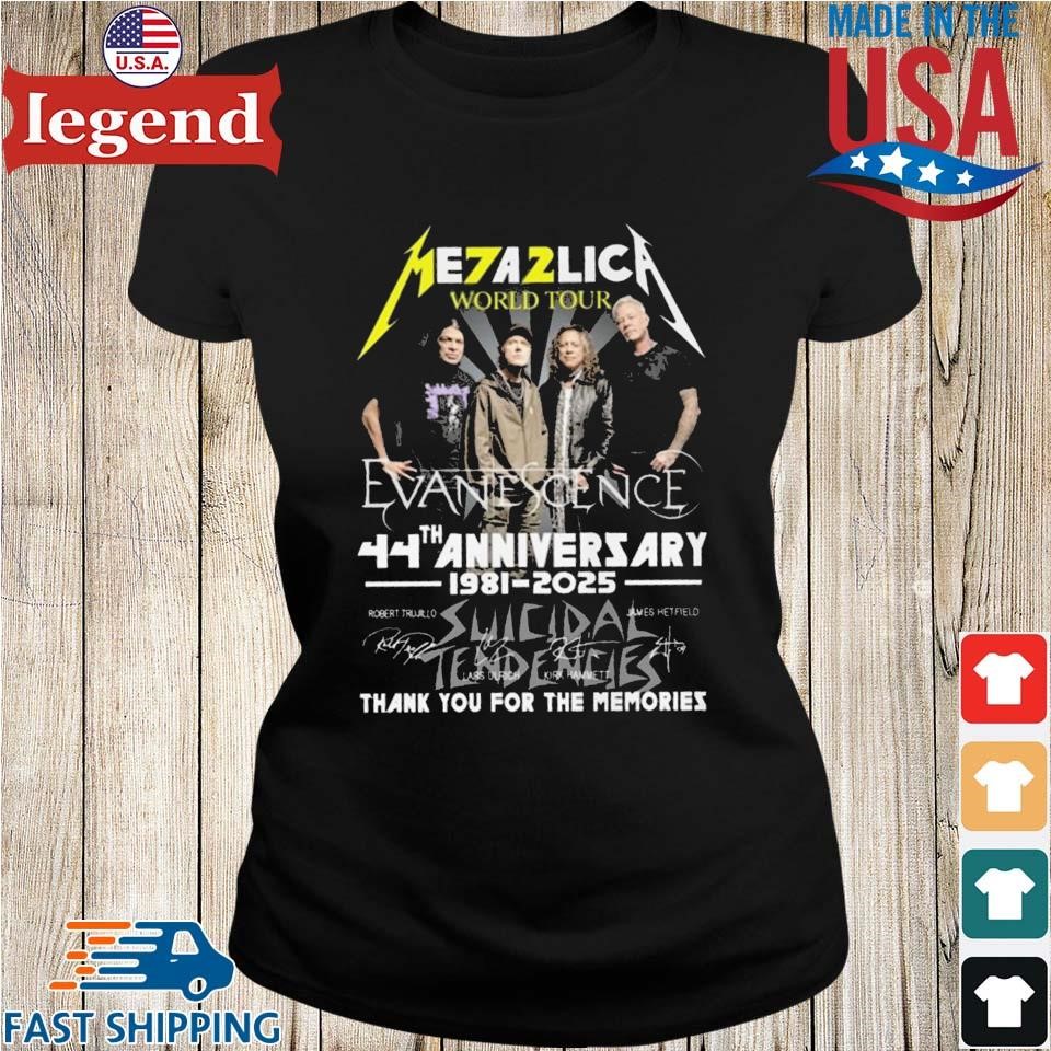 Metallica M72 World Tour Evanescence, Suicidal Tendencies