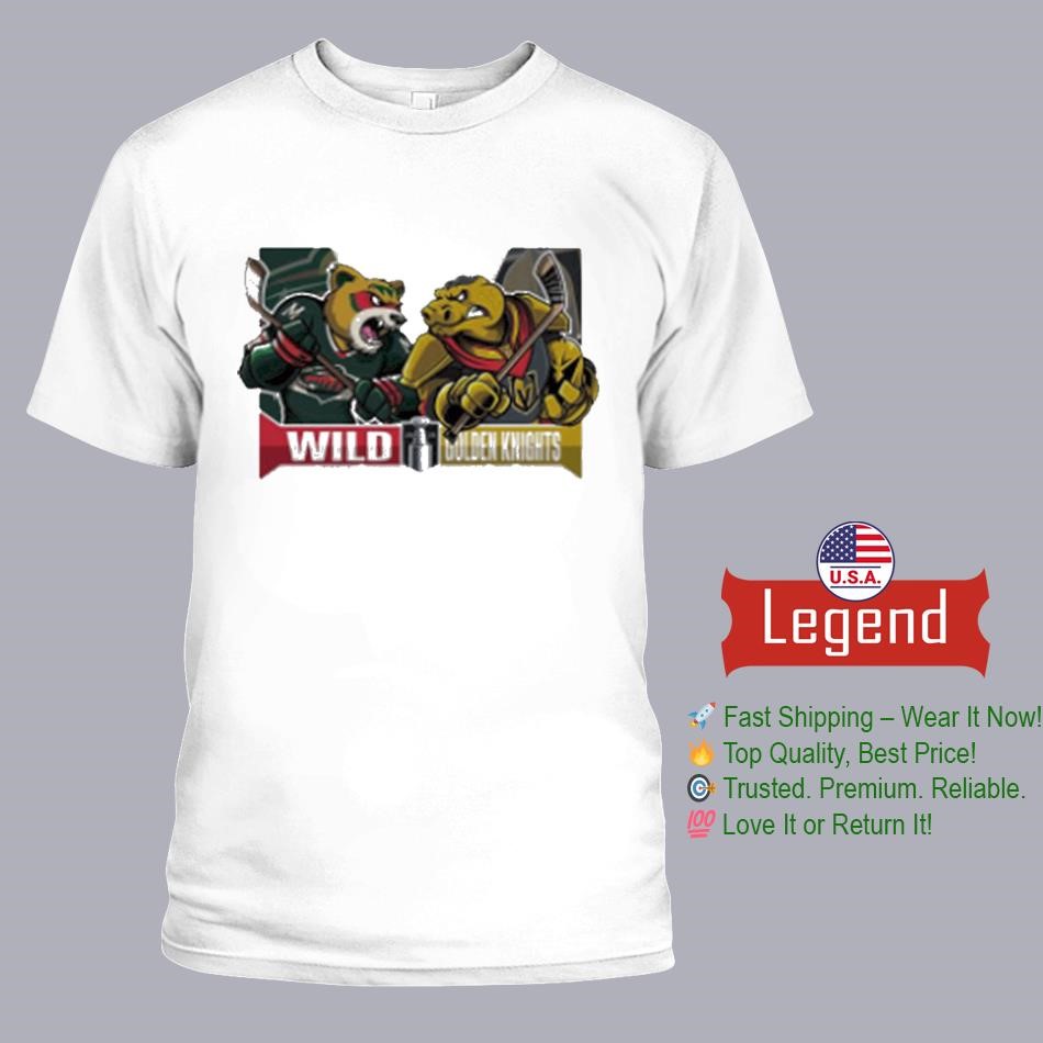 Minnesota Wild Vs Vegas Golden Knights 2025 Western Conference Quarter Finals Shirt