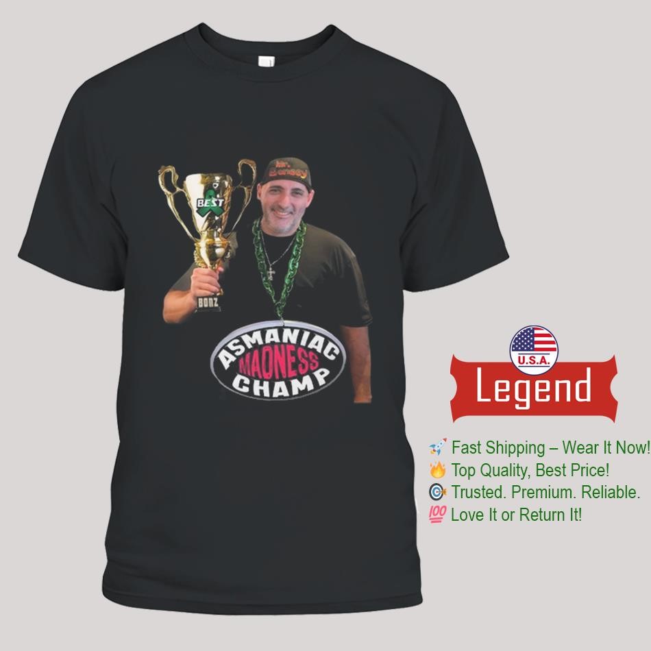 Mr. Bonesy Asmaniac Madness Champ 2025 Shirt