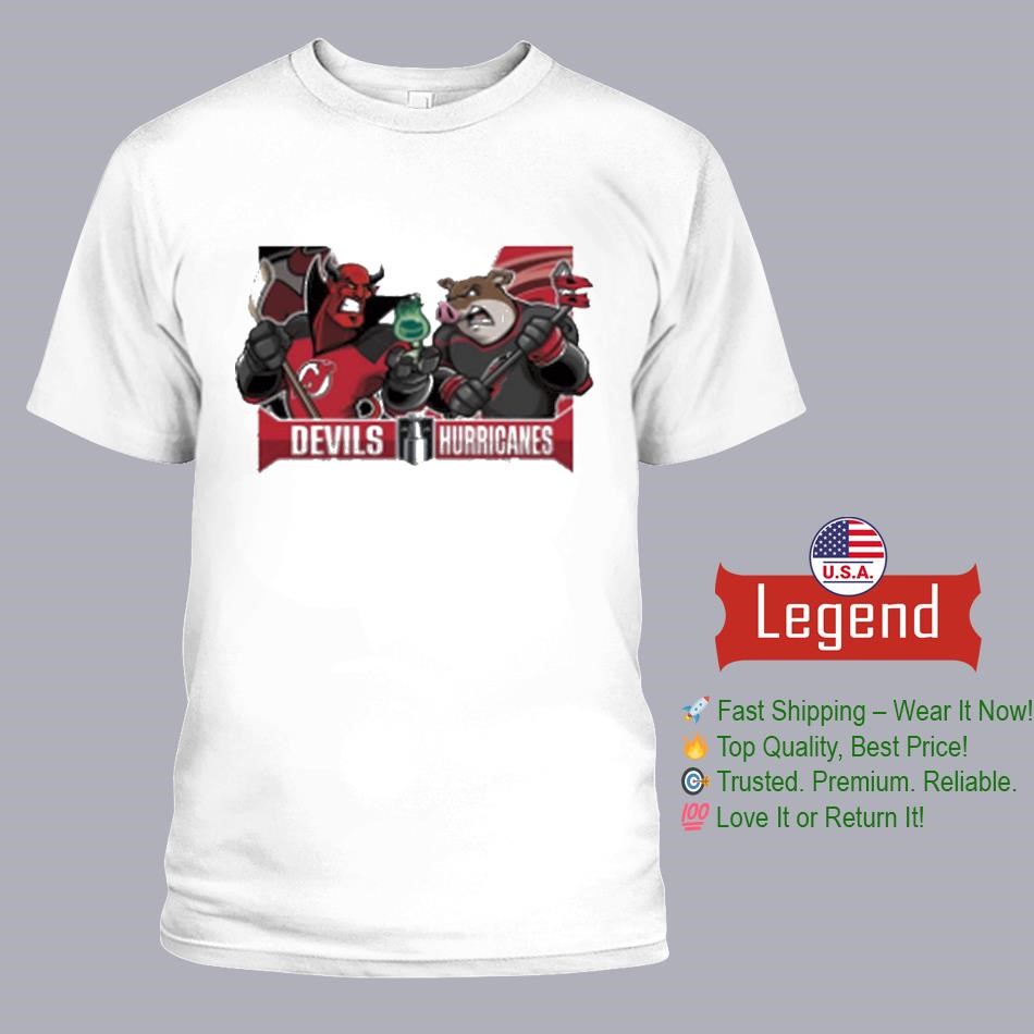 New Jersey Devils Vs Carolina Hurricanes 2025 Eastern Conference Quarter Finals Shirt