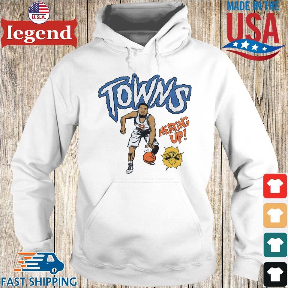 New York Knicks Comic Book Karl-Anthony Towns Hoodie