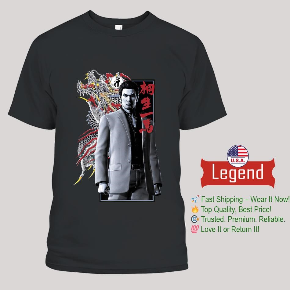 Official Like A Dragon & Yakuza Kazuma Kiryu Lady's T-Shirt