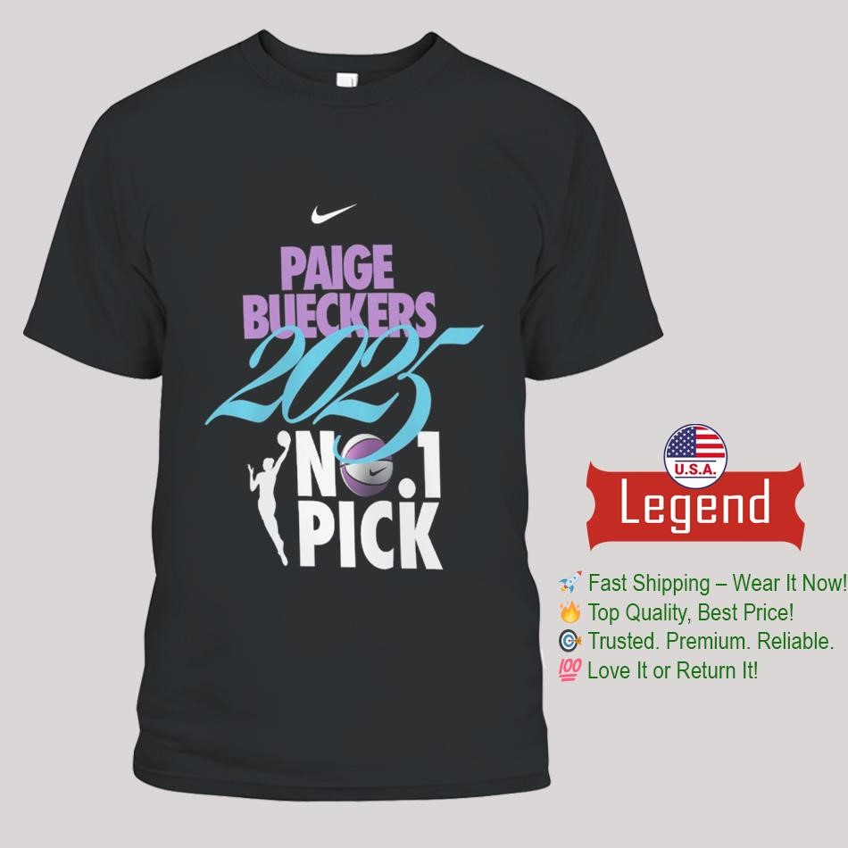 Paige Bueckers 2025 WNBA Draft The One Shirt