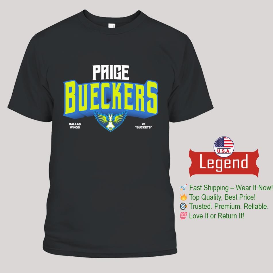 Paige Bueckers Dallas Wings Burst Shirt