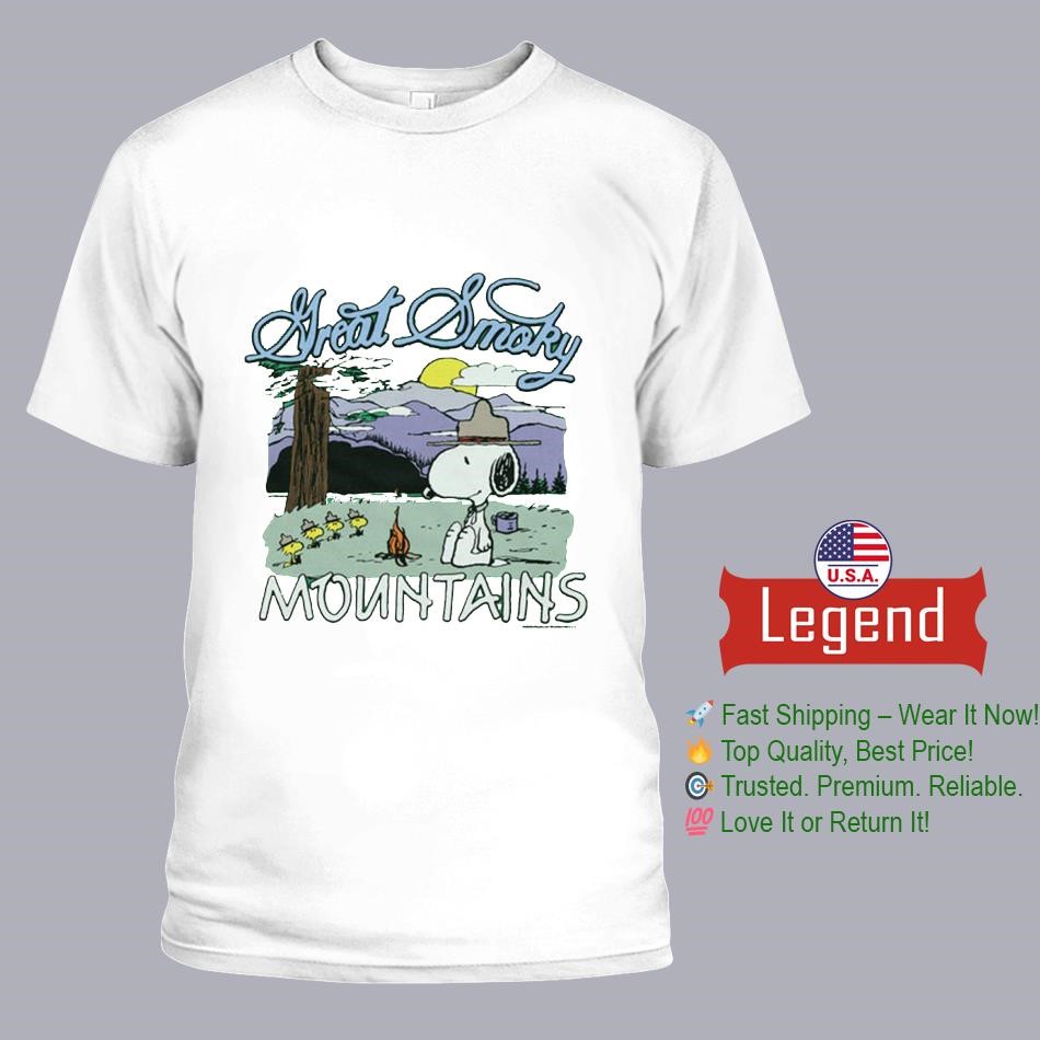 Peanuts Snoopy x Great Smoky Mountains National Park Shirt