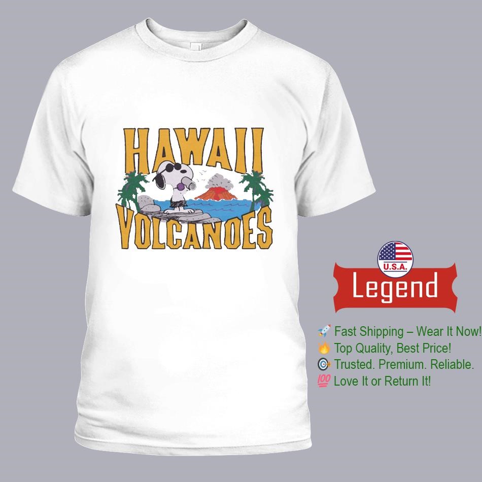 Peanuts Snoopy x Hawaii Volcanoes National Park Shirt