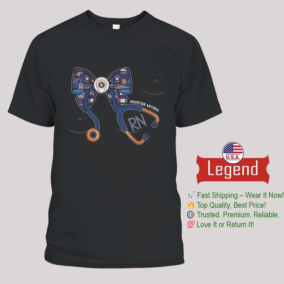 Proud To Be A Nurse Proud To Be A Houston Astros Fan Shirt