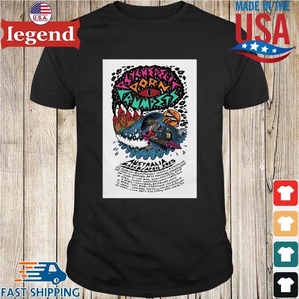Psychedelic Porn Crumpets Tour Australia 2025 Shirt