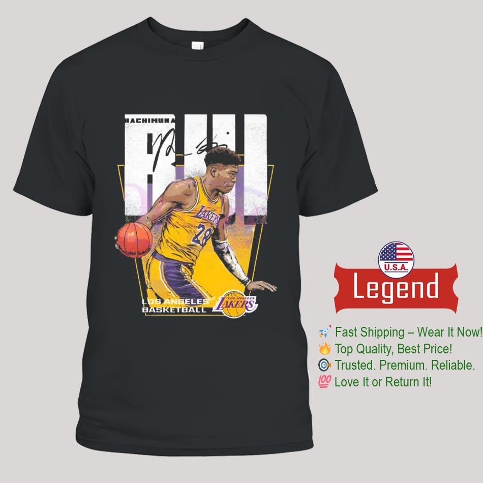 Retro Vintage Rui Hachimura 28 Los Angeles Basketball Shirt