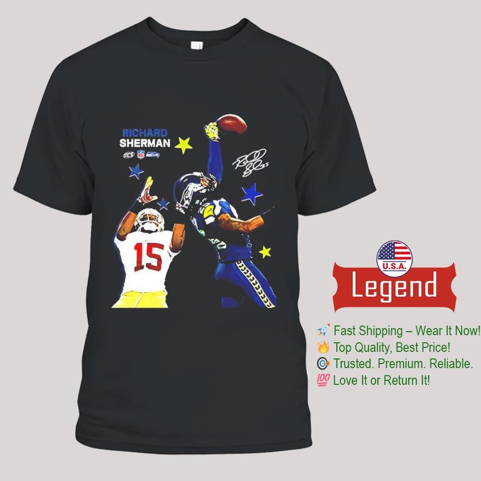 Richard Sherman Seattle Seahawks Signature Shirt