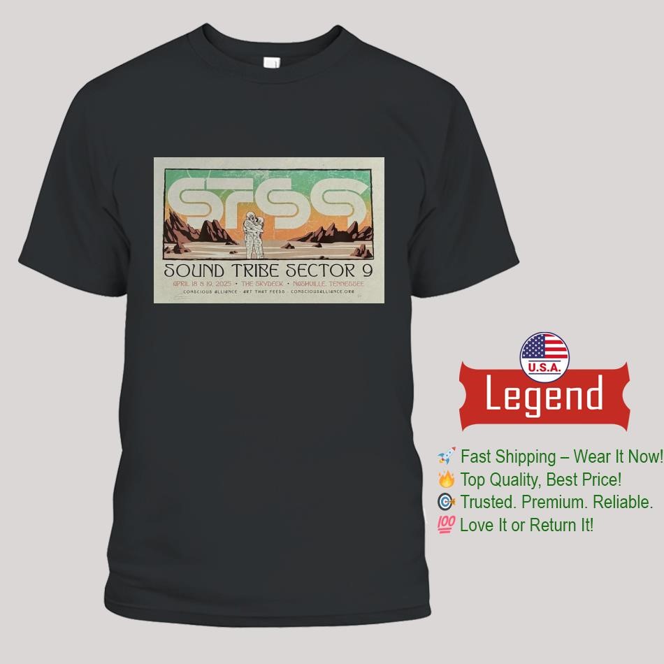 STS9 The Skydeck Nashville, TN Apr 18-19 2025 Tour Shirt