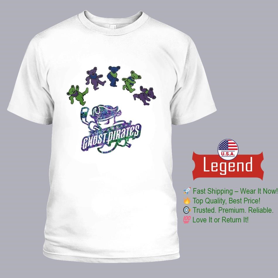 Savannah Ghost Pirates x Grateful Dead Night 2025 Hockey Shirt