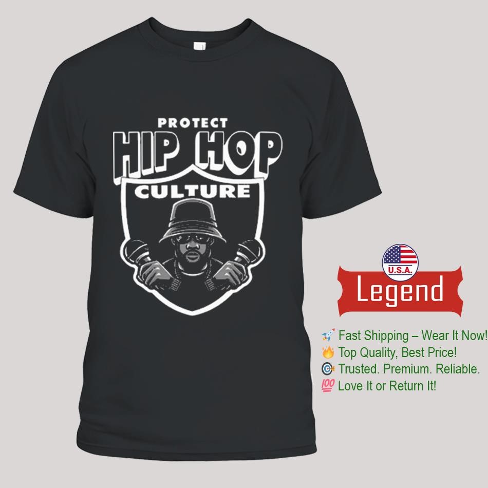 Scru Face Jean Wearing Protect Hip Hop Culture Shirt