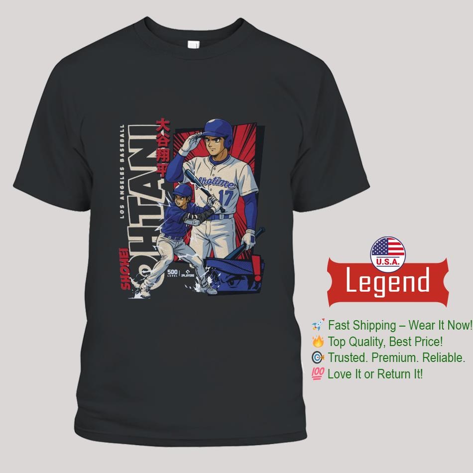 Shohei Ohtani Los Angeles D Anime 2025 Shirt