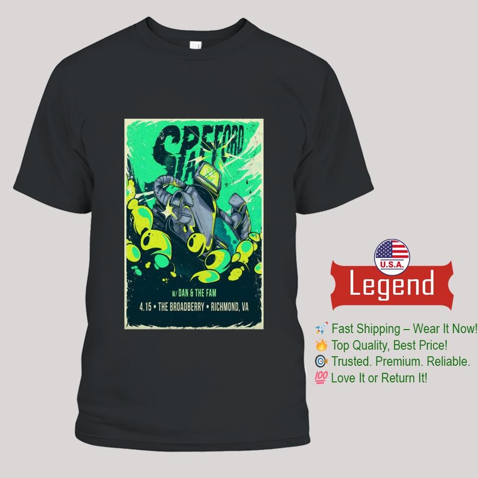 Spafford April 15 2025 The Broadberry In Richmond VA Shirt