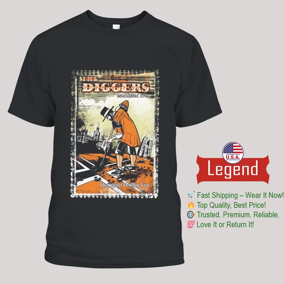 The Diggers TSOTM Apr 2025 Shirt