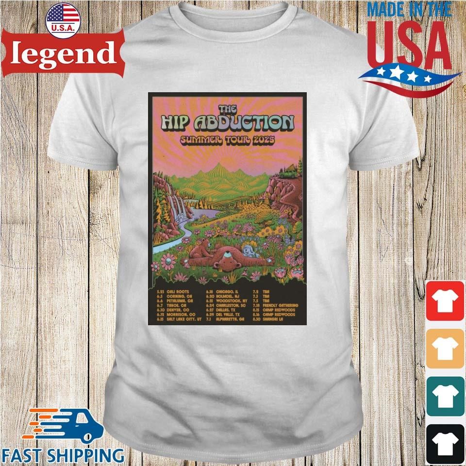 The Hip Abduction Summer Tour 2025 Shirt