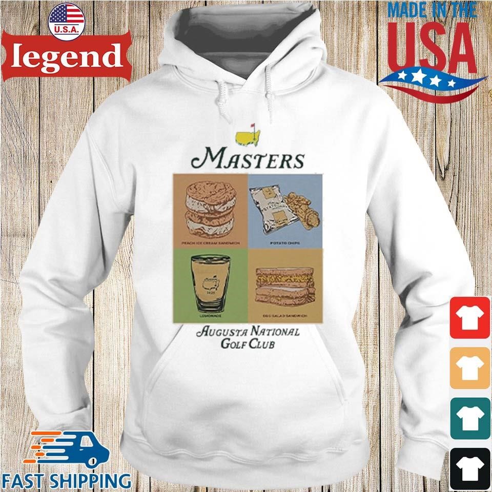 The Masters Augusta National Golf Club Food List Hoodie trang-min